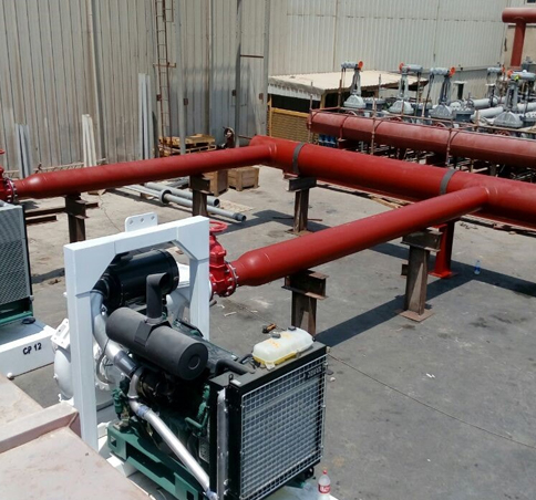 Pipeline Flushing Works